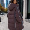 Куртка-пуховик удлинённая ONE SIZE